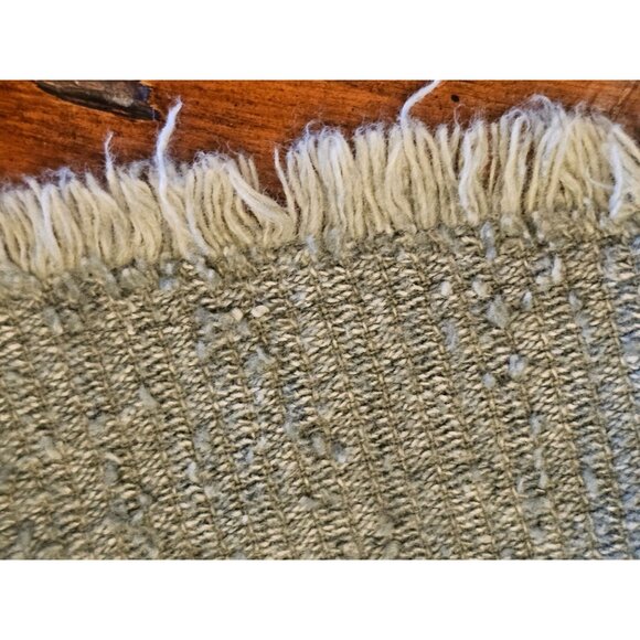 Studded Fringe Corduroy Jacket Green Snap Button Closure By Blue B Collection Si - Picture 13 of 15